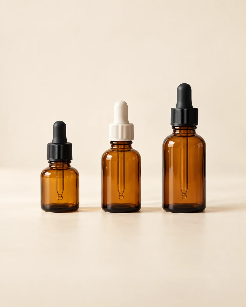AI-generated bottle composition used as an example subject for export inspection